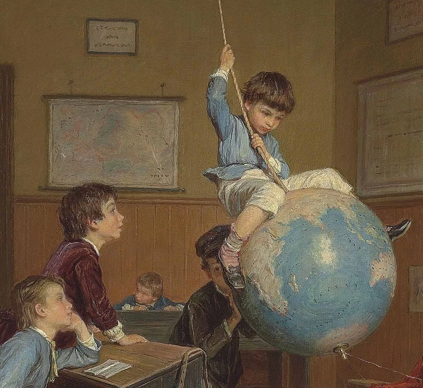 André - Henri Dargelas, Il giro del mondo, dettaglio 1